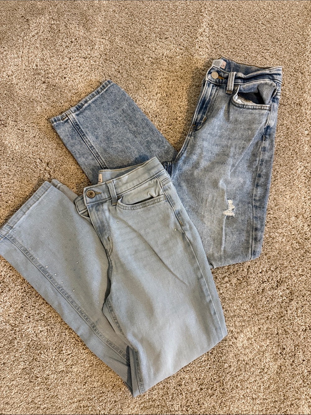 Light Blue Kids Jeans - 2 Pack